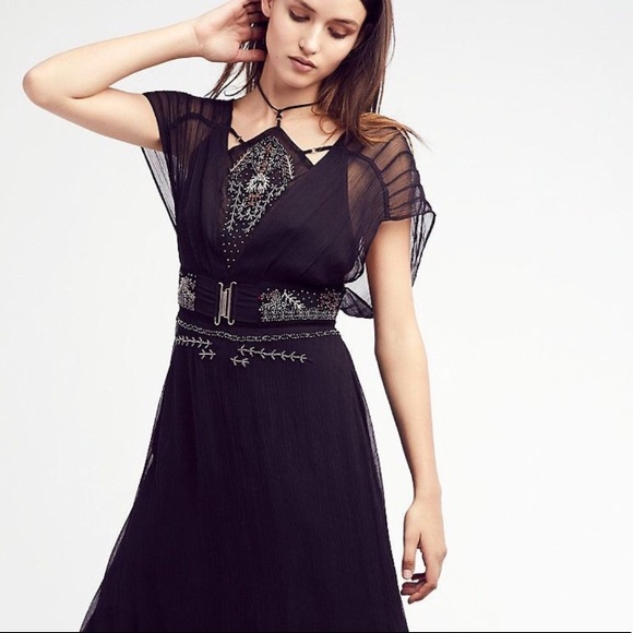 Free People Dresses & Skirts - NWT Free people beaded party dress
